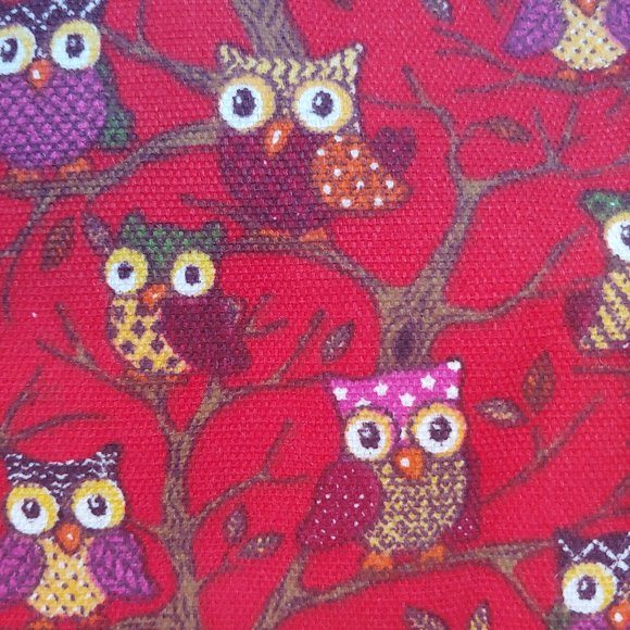 **NWT** Cherie Bliss Owl fabric tote bag - Picture 4 of 4